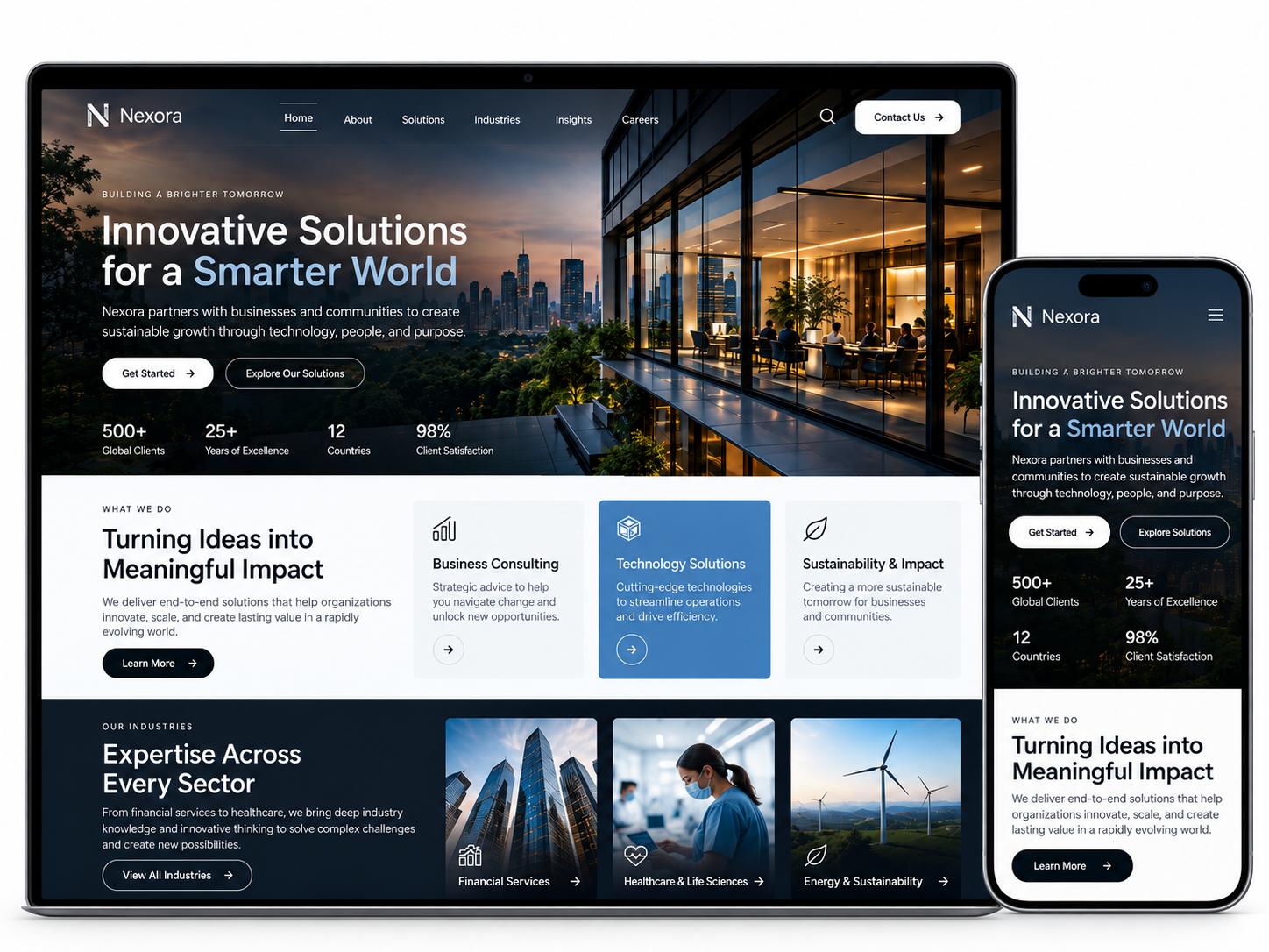 Corporate Websites